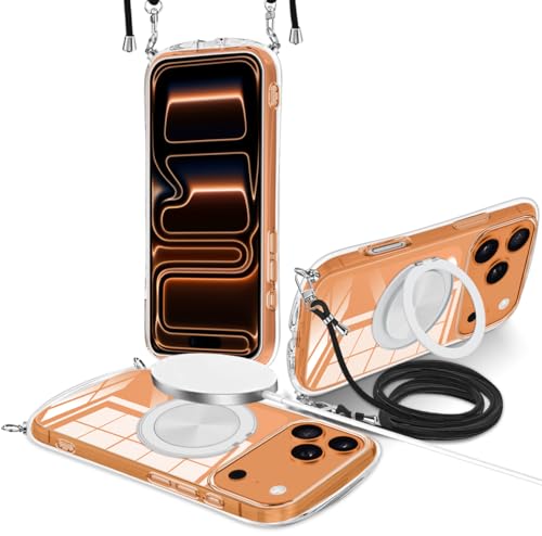 iPhone 17 Pro P[X NA Of[VF Ot MagSafeΉ O ACtH 17 pro p Jo[ | | ΂߂  TPU ϏՌ 360°X^h@\ Ή P[X ؍ 