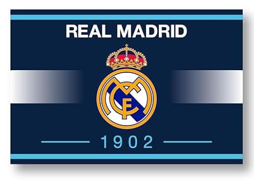 Bandera Real Real - Colección oficial Real Madrid - 100 x 150 cm | Ya disponible en tu tienda friki favorita! En mundofriki.es! Bandera Real Real - Colección oficial Real Madrid - 100 x 150 cm | Ya disponible en tu tienda friki favorita! En mundofriki.es!