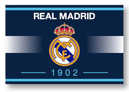Drapeau Real - Collection officielle Real Madrid - 100 x 150 cm
