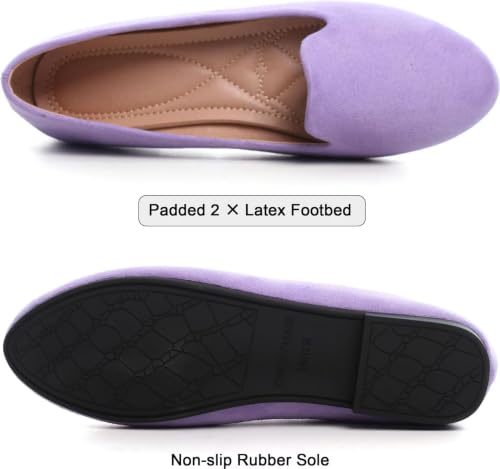 Image of SAILING LU Women Round Toe Comfortable Ballet Flats | Shoes for Women, Dressy, Slip-ons, Loafers