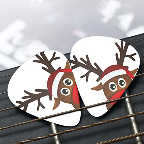 Médiators de guitare Paquet de 12 médiators de Noël pour guitare électrique Guitare acoustique Diverses guitares - Les Beatles, Paul McCartney, John Lennon, RIngo Starr, George Harrison Médiators de guitare Paquet de 12 médiators de Noël pour guitare électrique Guitare acoustique Diverses guitares – Image 7