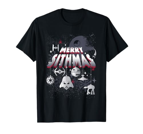 T-shirt Star Wars Merry Sithmas idéal pour le repas de Noël en famille