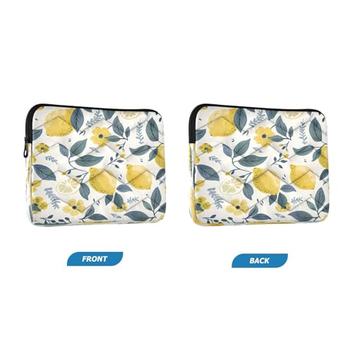 Funda para portátil 13-14 pulgadas impermeable con diseño de limones miniatura 2