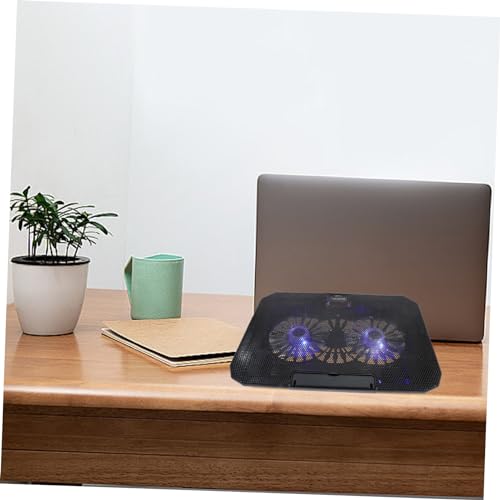 Base enfriadora POPETPOP para laptops con dos ventiladores miniatura 4