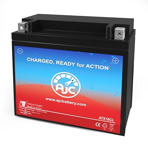 AJC Battery Compatible with Yamaha VX1050B WaveRunner VX Deluxe 1049 1049CC Personal Watercraft Battery (2016-2019)