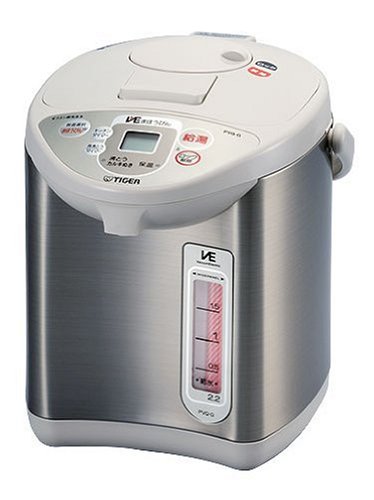 Amazon | TIGER VE電気まほうびん 電気ポット アーバンベージュ2.2L