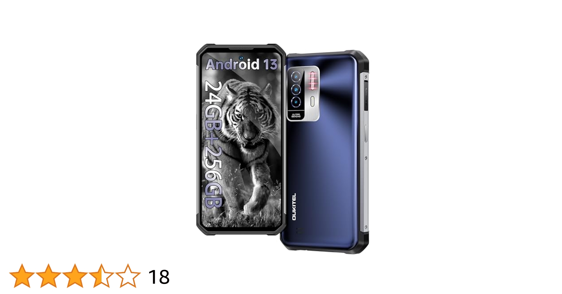 Amazon | OUKITEL WP27 simフリー スマホ 本体 256GB ROM 24GB