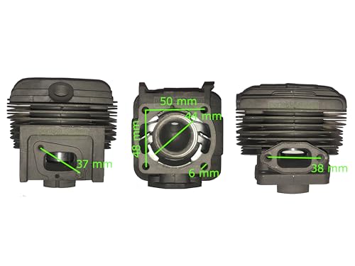 Cylindre et piston de 44 mm à haute compression pour débroussailleuse - 4