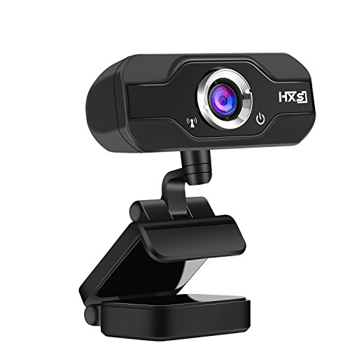 DreamJ 1080P Webcam Full HD Webcam USB Live Streaming Webcam HD Video Webcam