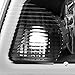 AKKON - Fits 2001-2011 Ford Ranger Black Headlights Headlamp Pair Driver & Passenger w/LED Tube DRL