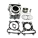 52mm Cylinder Block Kit Compatible With 125cc 4-Stroke Engines Fits Scooter X-Max 125 And Similar Models Including Husqvama SMR SMS TE XRX 125 MBK Cityliner Skycruiser