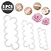 3Pcs Fondant Cutters for Edible Flowers Cake Decorations – Easy-to-Use, Different Sizes Fondant Flower Cutter for Gumpaste Flowers – Elegant Edible Rose Petals in Wedding Cakes and Desserts