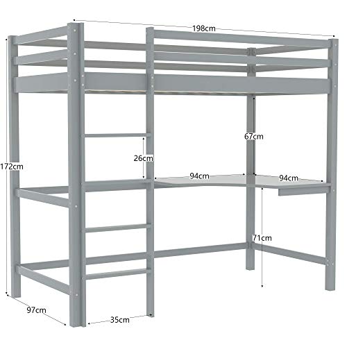 Sydney Bunk Beds with Desk - Image 8