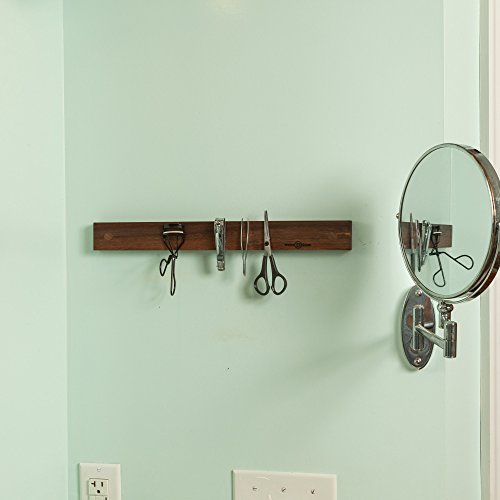 Woodsom Powerful Magnetic Knife Strip, Holder Made In Usa (Walnut, 14 Inches) #TOP6