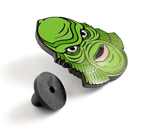 Épinglette en émail créature du lagon noir cadeau idéal cinéma - 2