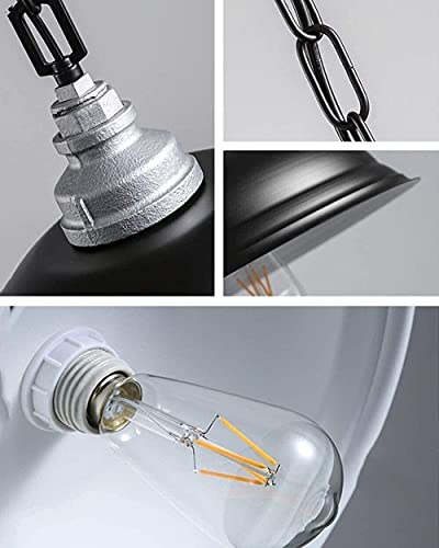 Edison lighting fixture métallique pour remplacer un éclairage de salon terne - 5