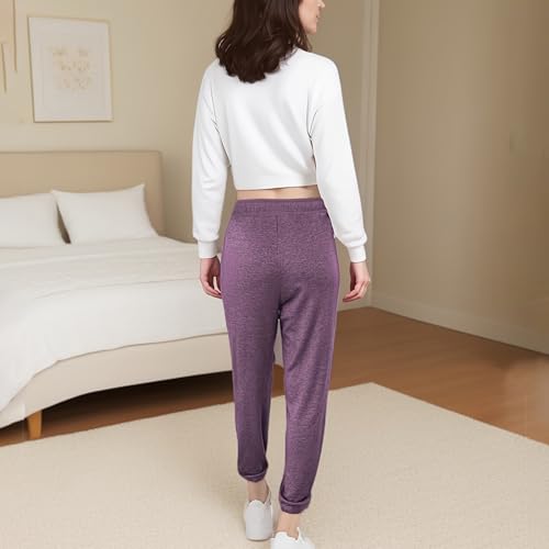 Women Baggy Sweatpants with Pockets Lounge Womens Pajama Pants Female Trouser