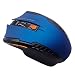 Produktbild Yowablo Kabellos Maus, 2.4G Aufladung Funkmaus, Wireless Maus, Laptop Maus mit USB Empfänger für PC/Tablet/Laptop und Windows (Blau)