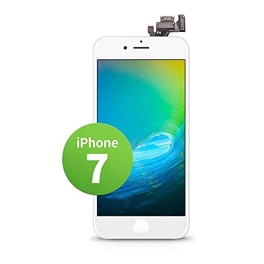 GIGA Fixxoo Display für iPhone 7 in A+ Qualität | Austausch-Display für iPhone 7 mit voller Farbechtheit und Perfekter Passform | 7 Screen in überragender Qualität | Display Retina LCD