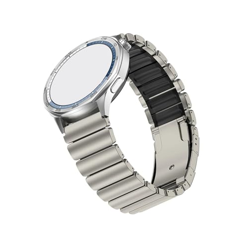 [LOKLNEYK] 22mmS+`^^oh͂ɓKHuaweivGT6 Pro GT6 GT5/4(Titanium black,For Huawei Watch 4)
