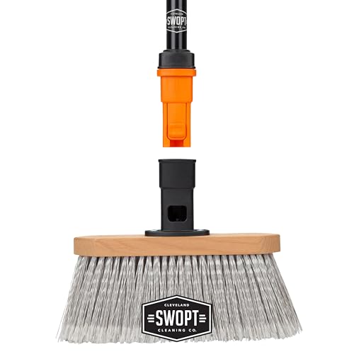 SWOPT Premium Smooth Surface Straight Broom Head