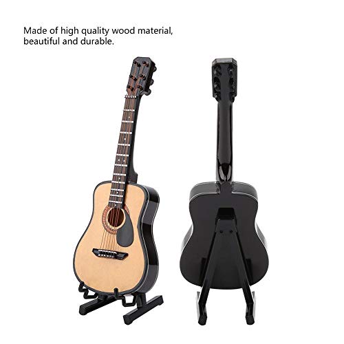 Lazmin Mini Guitare Miniature en Bois Art modèle d’instruments de Musique avec étui à Collectionner(16cm) - Les Beatles, Paul McCartney, John Lennon, RIngo Starr, George Harrison Lazmin Mini Guitare Miniature en Bois Art modèle d'instruments de Musique avec étui à Collectionner(16cm) – Image 7