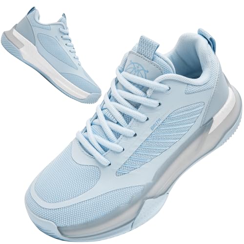 Image of Beita Basketball Shoes for Women High Upper Volleyball Shoes Fashion Sneakers Breathable Sports Shoes Anti Slip