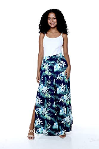 Matchable Family Hawaiian Luau Men Women Girl Boy Clothes in Orchid Breeze Navy4