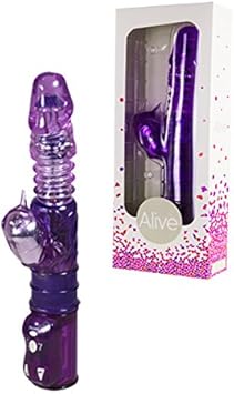 ALIVE | VIBRADOR RABBIT SUBE BAJA PISTON FOLLIES 7 FUNCIONES ...