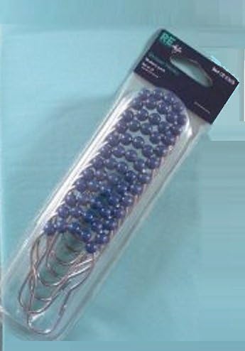 Habitación EssentialsCortina de ducha (Liner y ganchosBlue