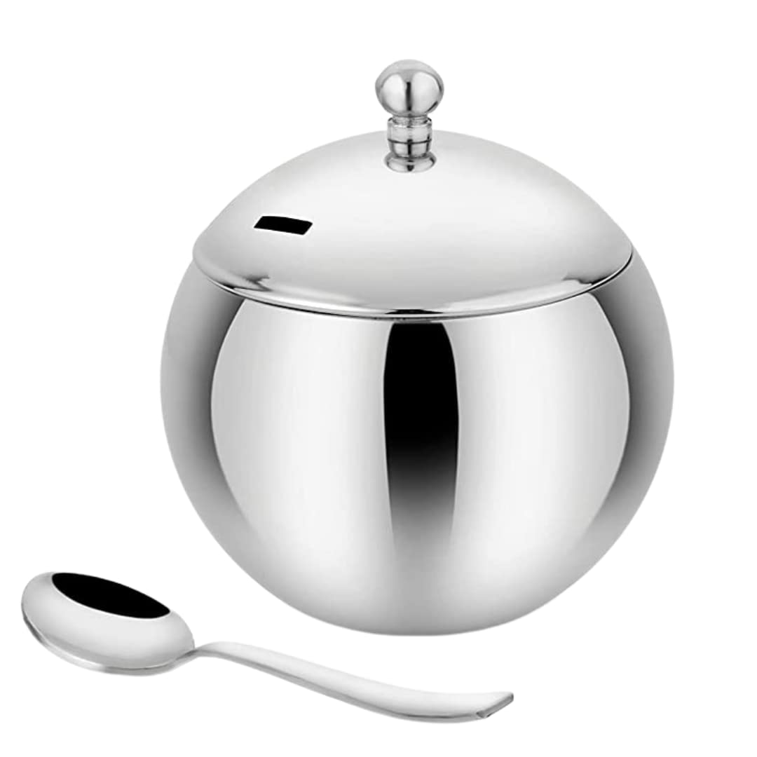 Prabha Stainless Steel Cure Ghee Pot With Spoon, Oil Pot, Ghee Storage Container, For Kitchen And Mandir, Capacity 200Ml, Silver (B0C3XNPVNX) Amazon Price History, Amazon Price Tracker