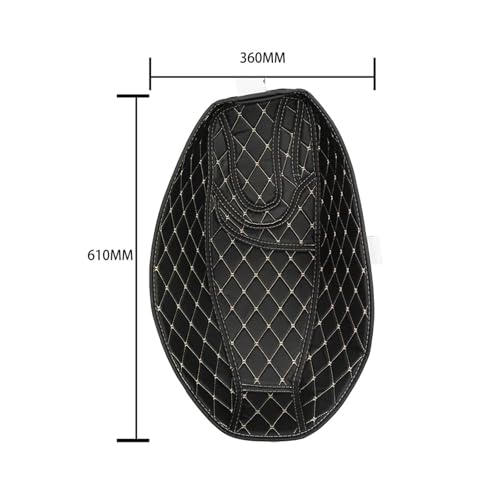 Bolsa interior para maletero PCX160 y cojín protector de caja de moto scooter 6