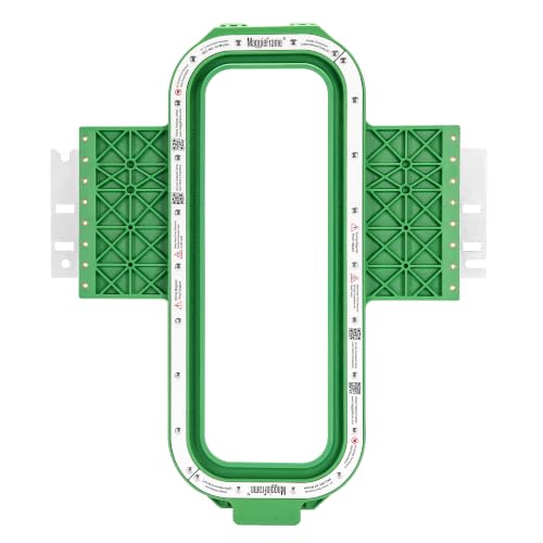 Bastidor magnético MaggieFrame de 320x110 mm para bordadoras comerciales Melco EMT16X y Amaya 4
