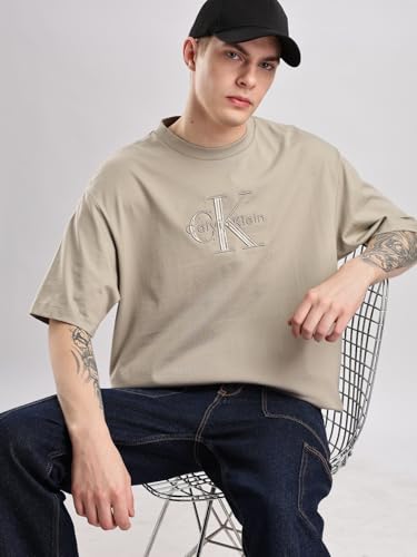 Image of Embroidered Logo Relaxed-Fit Cotton T-Shirt