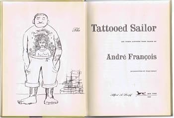 Hardcover The Tattooed Sailor, Cartoons from France Book