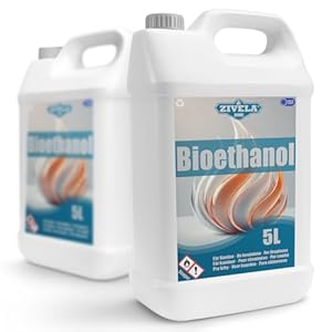 Zivela Bioethanol 96,6% 2x5L für Kamine