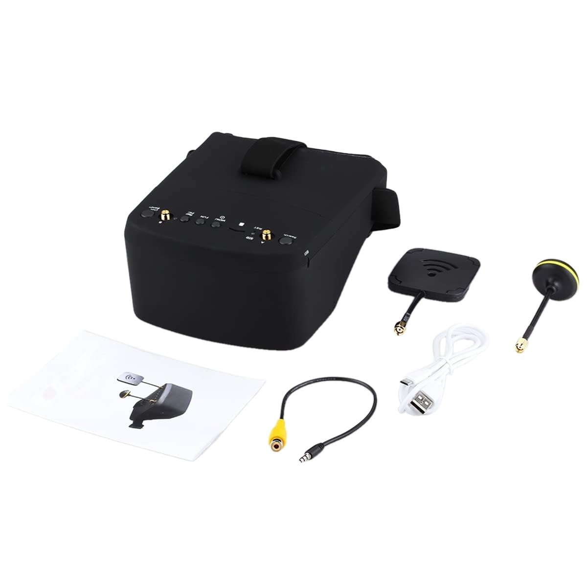 EV800D 5.8G 40CH 12.7 cm 800x480 Video Headset HD DVR Diversity FPV-Brille mit für RC-Modell