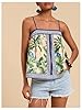 SOLY HUX Women's Tropical Floral Print Cami Top Sp... #4