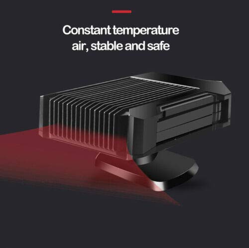 Riloer Riscaldatore per auto portatile 2 in 1