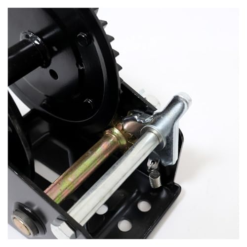 Winche manual de mano 800LB para cables y correas miniatura 4