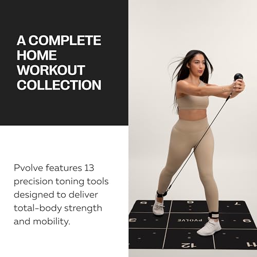 PVOLVE Home Workout Bundles - Home Gym Fitness Equipment for Total Body Strength Exercise and Recovery, Total Transformation Bundle2