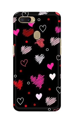 Image of PRINTFIDAA Vibrations of Love Hard Back Cover for Oppo A7 / Oppo A5s / Oppo A12 / Oppo A11k / Oppo A12s / CPH1909 Back Cover -(P6) KAT1009