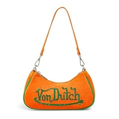 Orange and Green Rhinestone