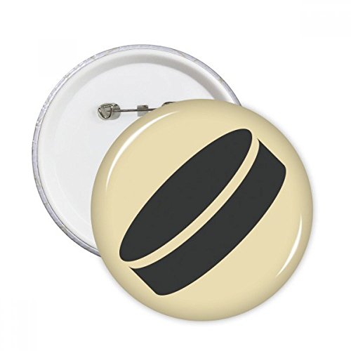 Badge bouton Discus Sport rond XXL pin's géométrie vêtements multicolore