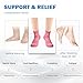 IRAMY Compression Socks for Women Men Coolmax Moisture Wicking Ankle Support Socks Plantar Fasciitis Relief 3 Pairs