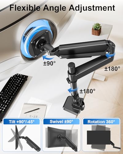 ErgoFocus Heavy Duty Single Monitor Mount for Max 49" Ultrawide Screens - image 5