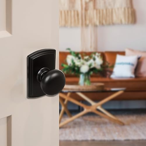 Delaney 101T-SN-BL-PASSAGE Hardware 364604 Santo Passage Door Knob thumb #5