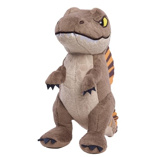 JURASSIC WORLD Rebirth Small Plush Spinosaurus, 7 Inch Tall Stuffed Dinosaur, Ages 3 and up