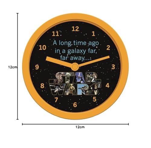 Pyramid International Star Wars Alarm Clock (A Long Time Ago) 12cm Diameter - Official Merchandise, Multicolor, 13 cm - Image 3