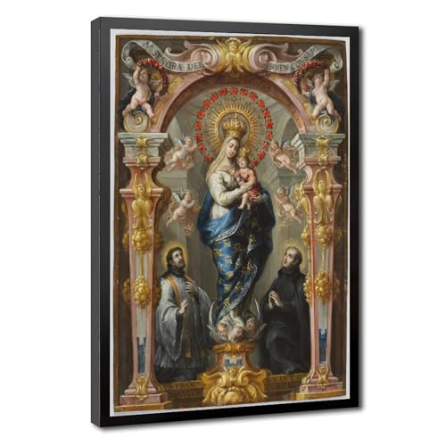 Cadre à suspendre Our Lady of Good Counsel pour apaiser l'ambiance du salon